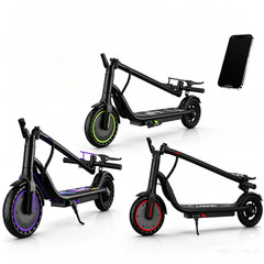 Electric Scooter 350W Folding 8.5″ Commuter E-Scooter 20KM 31km/h & APP