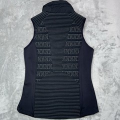 KERRITS Riding Vest Women’s Small Black Puffer Horse Equestrian Performance Zip