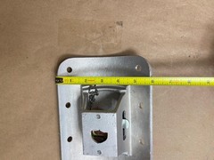 Concord American Internal Halyard Door & Frame Unit for 5″ Flag Pole USA MADE