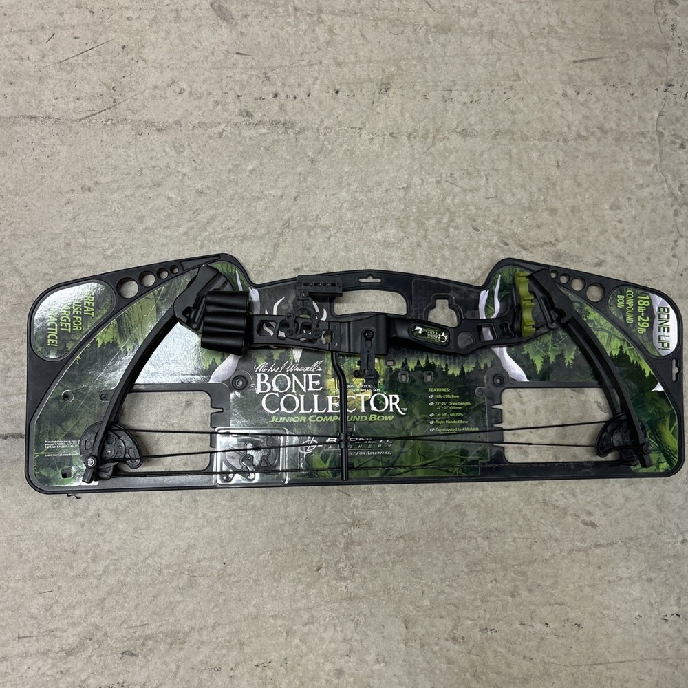 BARNETT REALTREE APG Michael Waddell BONE COLLECTOR Junior Compound Bow – NEW
