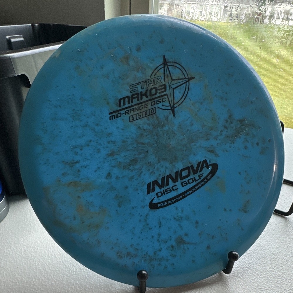 Innova Star Mako3 Midrange Disc Golf Disc 172g Blue Enhanced Grip 5 5 0 0