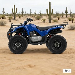 2Pcs 145/70-6 ATV Tires off-Road Tires With A-shaped Tread Pattern Tires Wheel