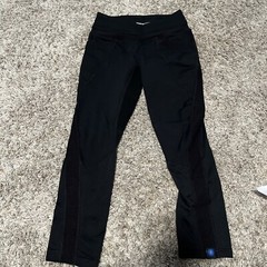 IRIDEON Unisex Kids Black Equestrian Riding Pants Size Medium