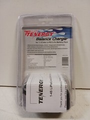 Team Tenergy Balance Charger For 1-4 Cells Li-PO/Li-Fe Battery Pack