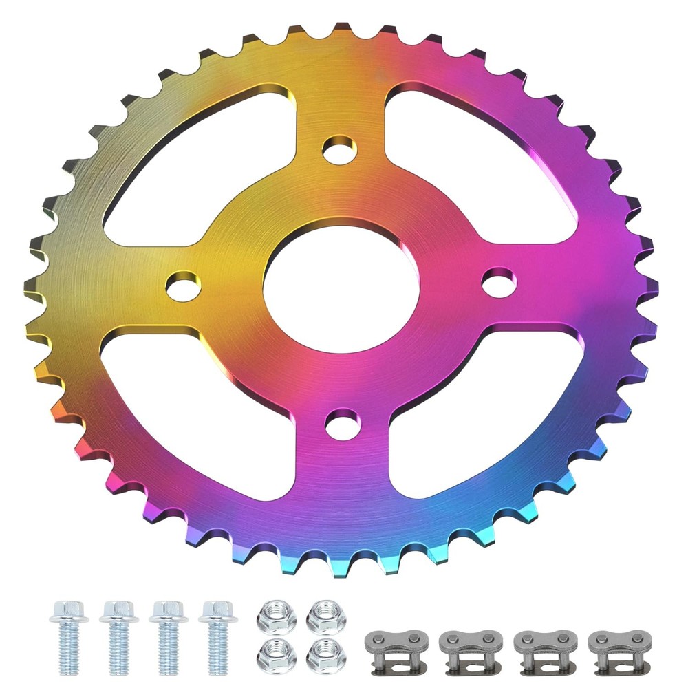40 Tooth Sprocket 420 Chain 40mm Bore Replacement for Mini Bike Coleman CT200U B