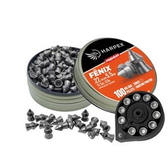 Harpex Fenix Premium Airgun pellets .22 Caliber – Pointed high precision 12.5gr