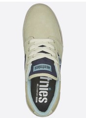 ETNIES BARGE LS Skateboard Skate Shoes Men’s 10 Tan/Navy New In Box!
