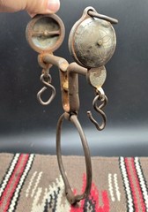 Rare Antique Horse Ring Bit Attributed To Navajo Maker
