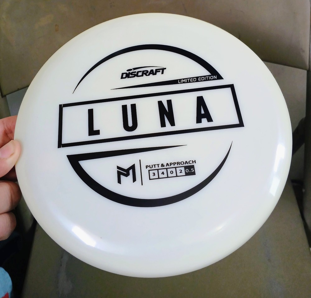 Discraft Limited Edition GLO Luna 🌙 New Am Worlds 🌙 173_174 Paul McBeth Glow