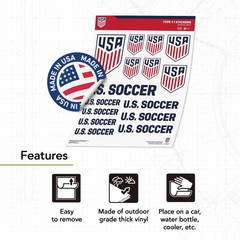 US Soccer Sticker USMNT United States Men’s National Team Decal Vinyl Laptop …