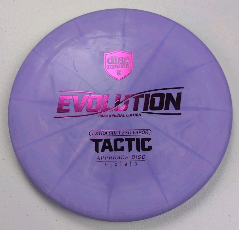 Discmania Evolution Extra Soft Exp Vapor Tactic 2022 Special Edition 174g New