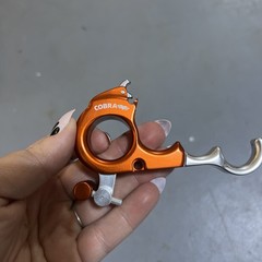 Cobra C-835 Harvester Lanyard Finger Attachment – Orange Archery Release