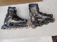 Men’s Sz 10.5 Rollerblade Blades MADE IN ITALY WITH CARRYING BAG