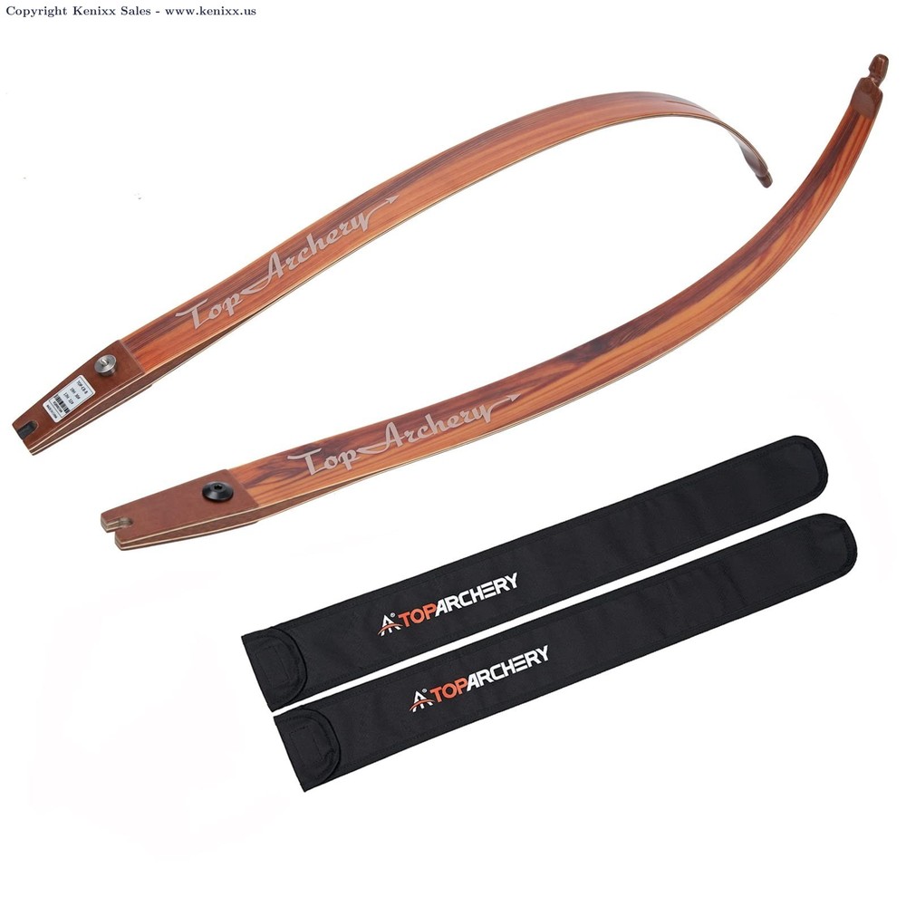 TOPARCHERY 60″ 62″ Archery ILF Recurve Bow Limbs ILF Device ILF Bow Limbs 25-.