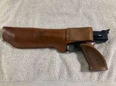 Vintage Daisy Power Line Model 717 Pneumatic Pellet Pistol Fitted Leather Case