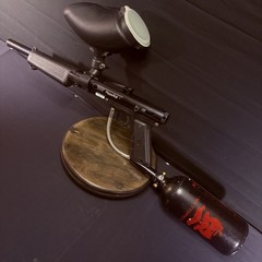 Pepper Ball SA200 Tippmann Pro-Carbine .68 Launcher w/48cu Tank & Soft Case