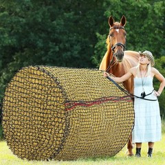 Hay Net Hay Bales Round Bale Hay Net Slow Feed 5 mm Thick Bale Knotless Large
