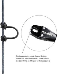 Lightweight Archery Thumb Release Aid – 3 or 4 Finger Option for Optimal Control