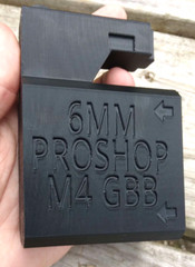 Golden Eagle / 6mmProShop M4 Airsoft GBBR Odin Speedloader Adapter (Black)