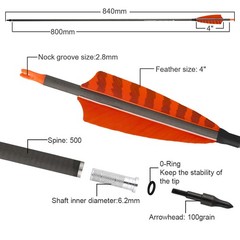 60″Takedown Recurve Bow RH25-60lb-Wooden Riser&Turkey Feather Arrows Set Hunting