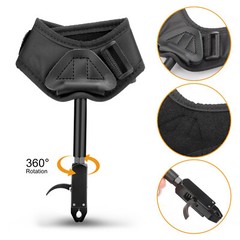 Archery Wrist Release Aid Trigger Adjustable Strap Caliper Compound Bow Hunting