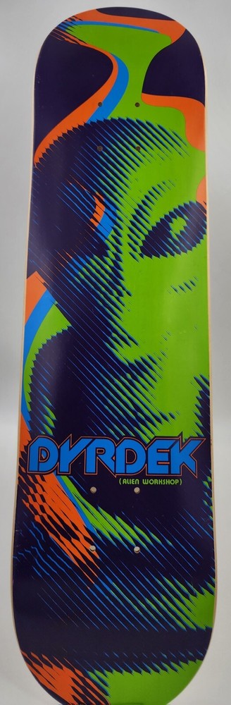 Vintage Alien Workshop Rob Dyrdek Skateboard Deck 7.75 x 31 Inches