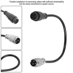 Waterproof Charging Cable GX16 Connector for Dualtron Electric Scooter