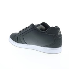 DC Net 302361-0BG Mens Black Nubuck Lace Up Skate Inspired Sneakers Shoes 18