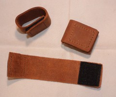 Rope Keeper – 1 3/4″ Oil Tan Leather – Pack of 3 (E239)