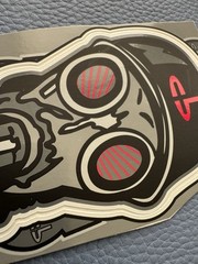 Colorful Vinyl Sticker Sport Skateboard Motorcycle Unknown To Me Promo