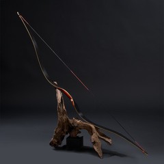 30-50lbs Archery 60» Traditional Recurve Bow Longbow Target Hunting Shooting