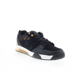 DC Versatile ADYS200075-0CP Mens Black Nubuck Skate Inspired Sneakers Shoes 10.5