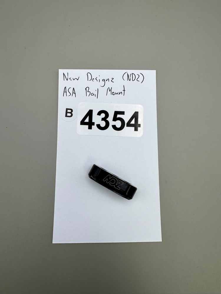 New Designz (NDZ) ASA Rail Mount-Black