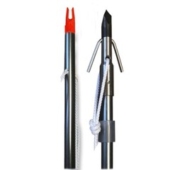Extreme Gator Getter Bowfishing Arrow with Gator Point Muzzy 1095