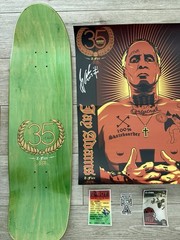 Jay Adams 35th Anniversary Z Flex Dogtown Deck W/ Signed Poster All OG