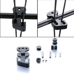 Archery Compound Bow Cable Slide String Splitter Roller Glide Replacement Bow…