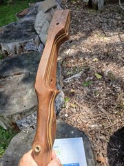 DIY wood warf Archery recurve riser (only)