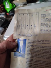 Original 1985 Forster Croquet Rulebook Glossary Instruction Manual Paper Book