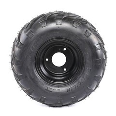 2/4pcs 145/70-6 Wheel Tire Rim for ATV Quad Buggy GoKart 4 Wheeler 50 70cc 110cc