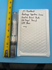 JT Paintball Avalanche Signature Series Stainless Barrel Back Old Angel Thread