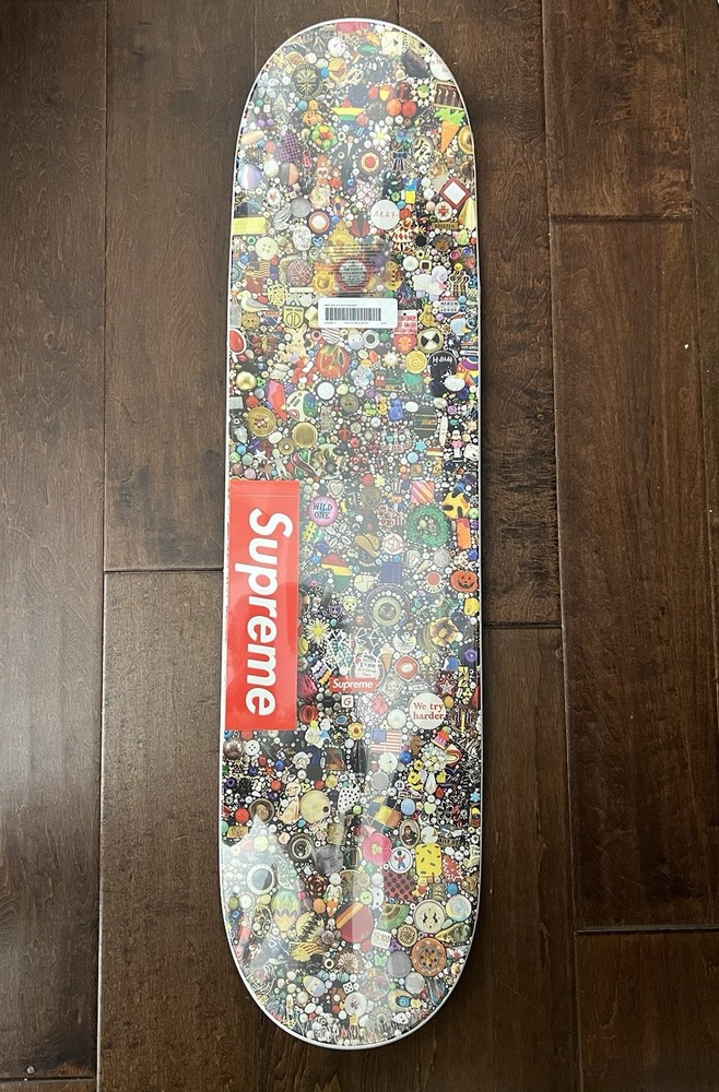 Supreme SS26 Mike Kelley Artist Skateboard Deck Multicolor Size 8.375 IN HAND