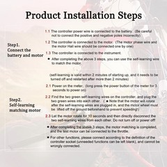 24V 36V 48V Ebike Controller Kit 500W 25A Brushless Motor Controller and Ebik…
