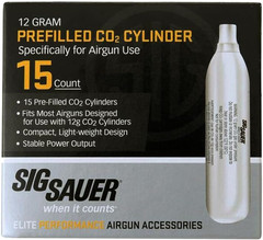 12 Gram CO2 Cartridges Airgun Replacement Cylinders Stable Power Output