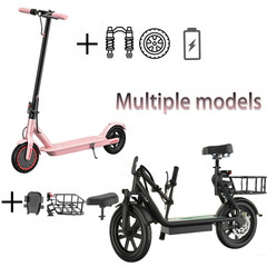 AOVOPRO Foldable Electric Scooter, 350W/500W NO/ Dual Shock Absorber 19/22mph