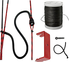 Archery Peep Sight Tubing Kit with Bowstring Separator Tool for Compound Bows