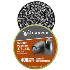 Harpex Airgun pellets Slug Pointed .177 / 4.5mm Cal 9.4gr/0.6g – High Acuraccy