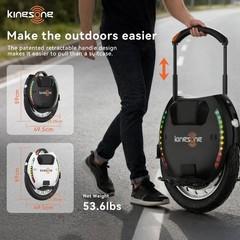 KINGSONG 18XL PRO Electric Unicycle for Adults 37 mph Speed 87 miles Range EUC