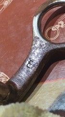 Vintage Vaudry Edge Engraved Western Curb Bit Sweet Iron Mouth Nickel Silver