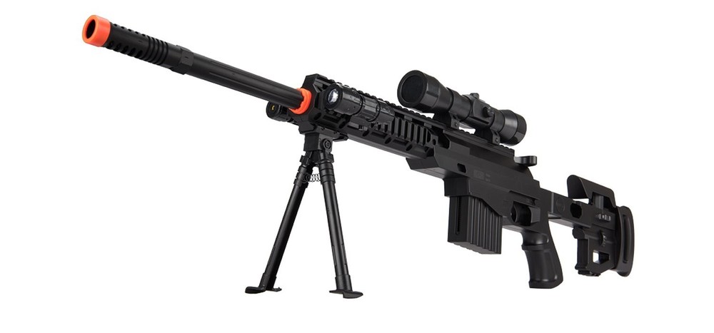 UKARMS CQB P1402 Spring Airsoft Tactical Sniper Rifle Gun Folding Stock +