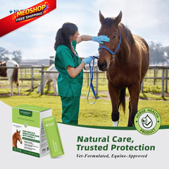 Nutramount Horse Weight Gain Supplement – Omega-3 Flaxseed Formula, Box